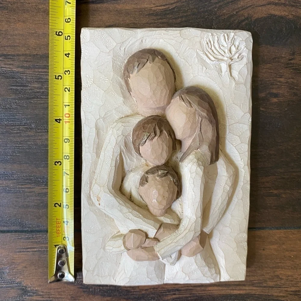 Demdaco, Willow Tree, Family of 4 Plaque